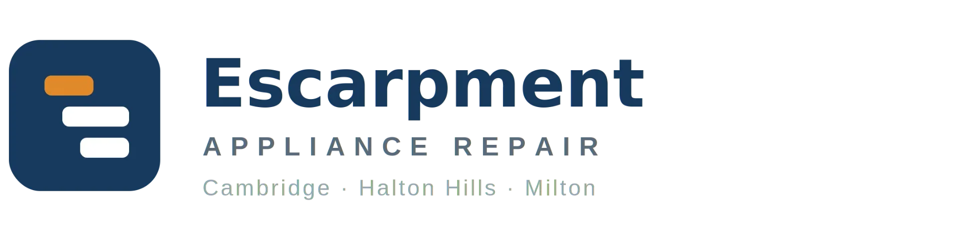 Escarpment Appliance Repair Logo